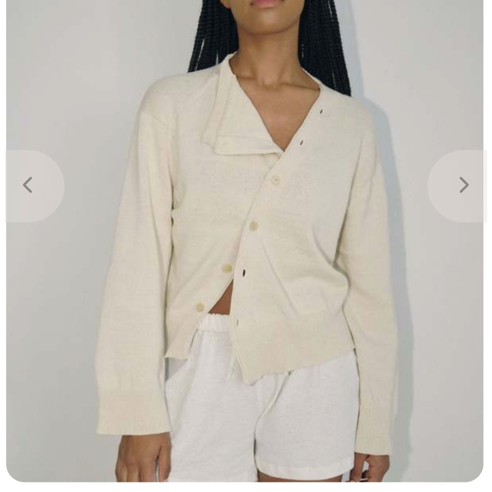 BOHEME GOODS asymmetrical cardigan